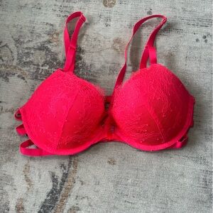 VS front close lace push up bra